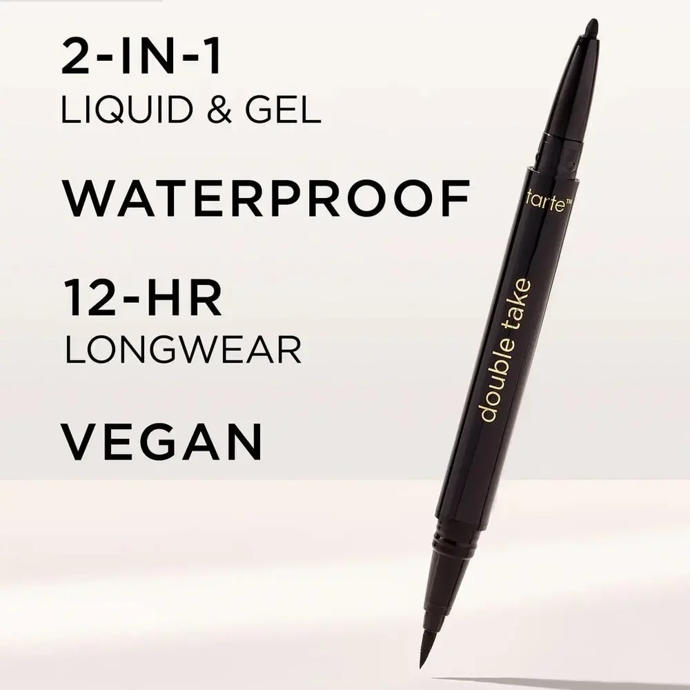 Tarte Double take black eyeliner/liquid eyeliner